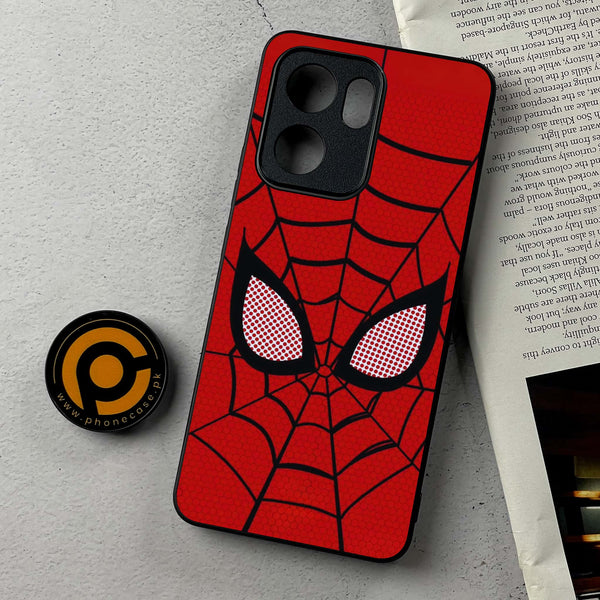 Oppo A5x - Web of Heroism - Premium Metal Printed Soft Bumper Shockproof Case
