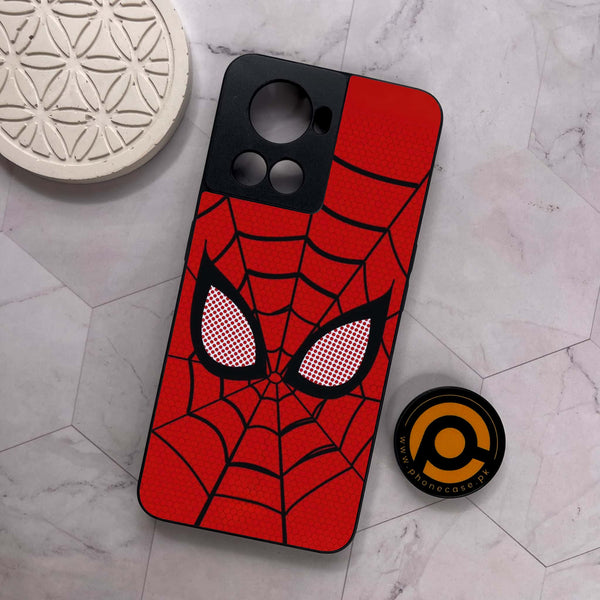 OnePlus 10R -  Web of Heroism - Premium Metal Printed soft Bumper shock Proof Case