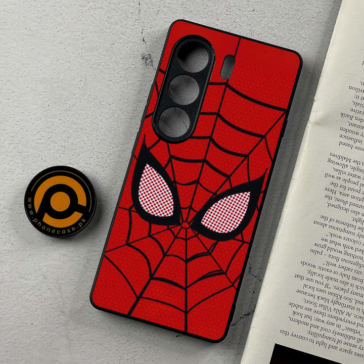 Tecno Camon 40 Pro - Web of Heroism - Premium Metal Printed Soft Bumper Shockproof Case