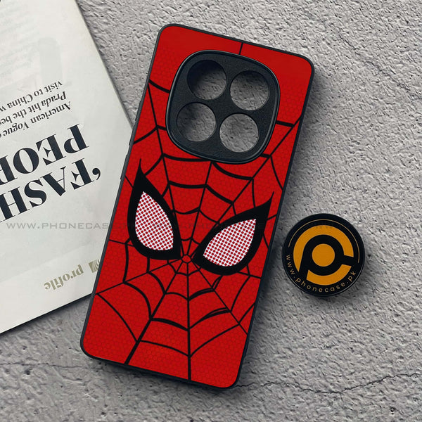 Redmi Note 14 Pro - Web of Heroism - Premium Printed Glass soft Bumper Shock Proof Case