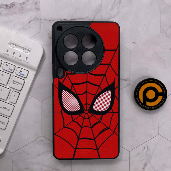 Tecno Camon 30 Premier - Web of Heroism - Premium Metal Printed soft Bumper shock Proof Case