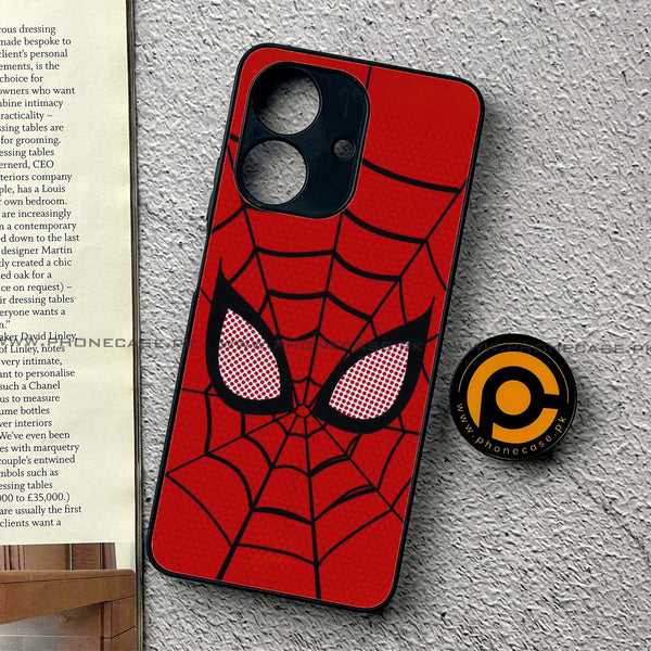 Realme Note 60 - Web of Heroism - Premium Printed Metal Soft Case