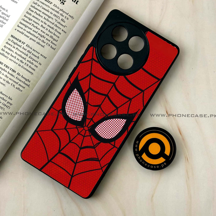 Tecno Camon 30s - Web of Heroism - Premium Metal Printed soft Bumper shock Proof Case