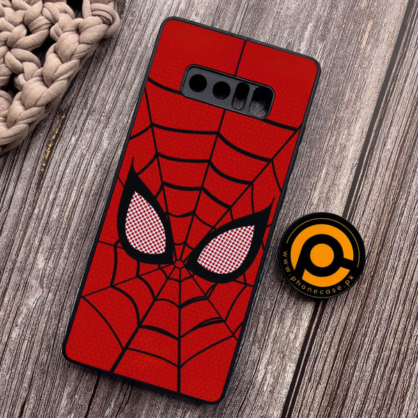 Samsung Galaxy Note 8 - Web of Heroism - Premium Metal Printed soft Bumper shock Proof Case