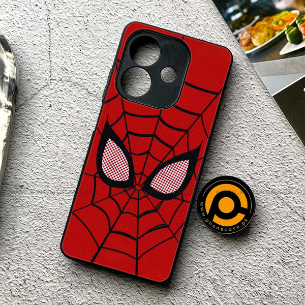 Oppo A3x -   Web of Heroism - Premium Printed Metal soft Bumper shock Proof Case