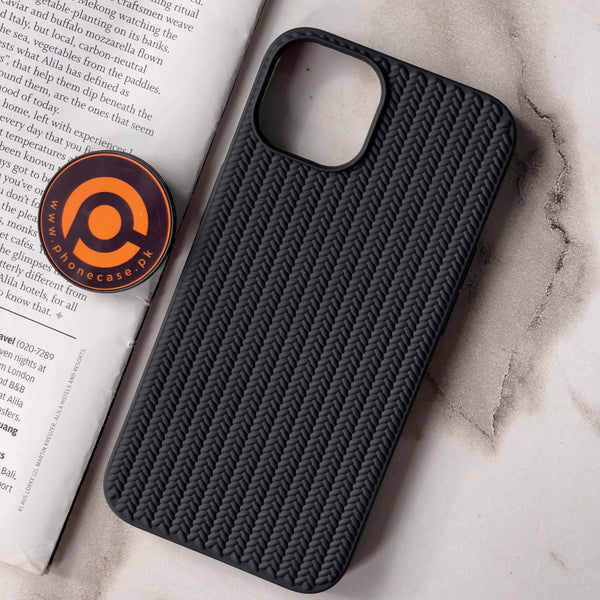 iPhone 14 Plus - Wool Textured Silicone Case