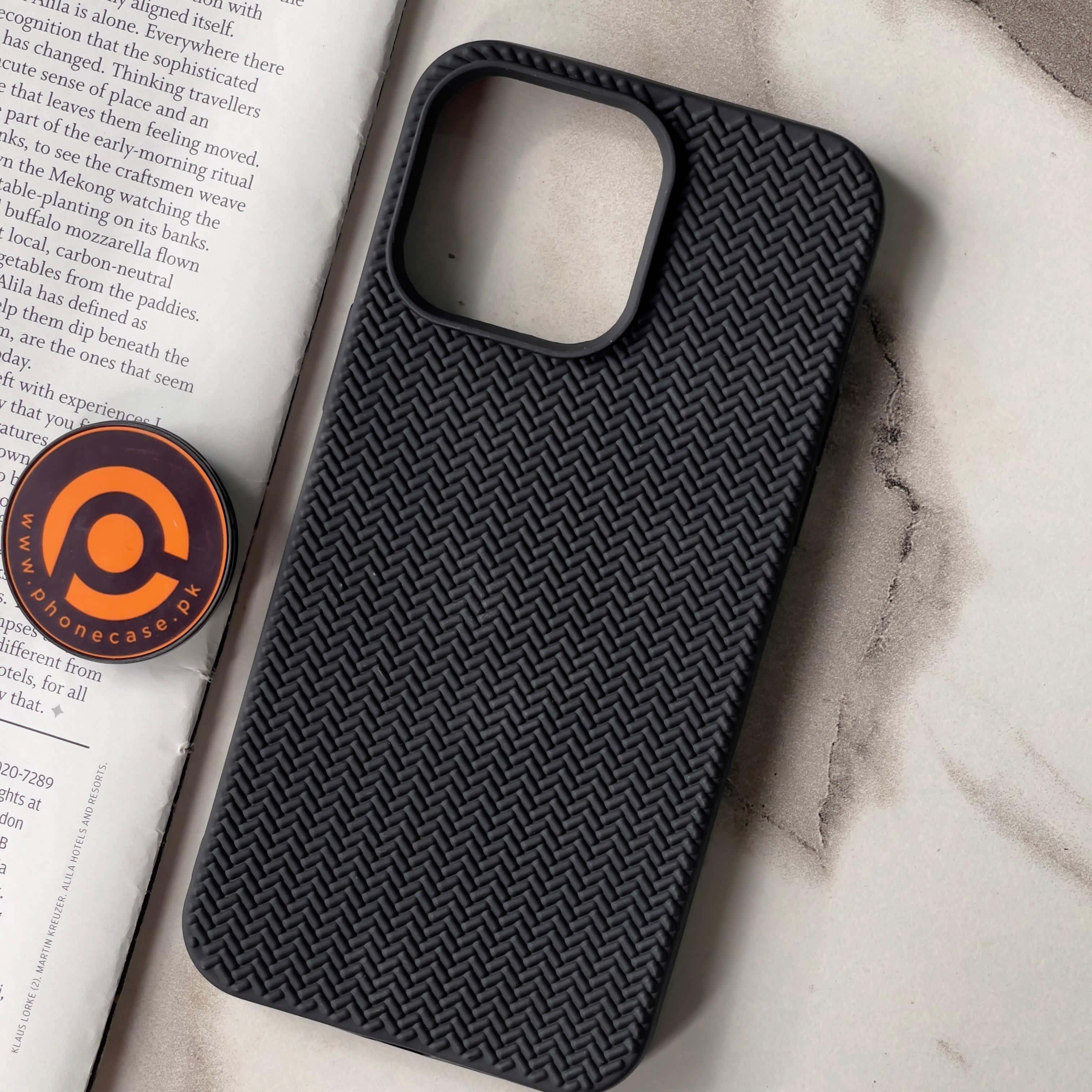 iPhone 13 Pro - Wool Textured Silicone Case