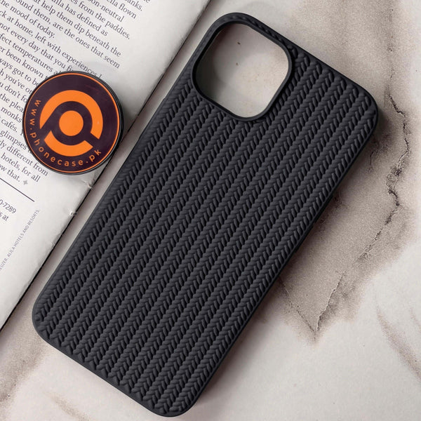 iPhone 11 Pro Max - Wool Textured Silicone Case