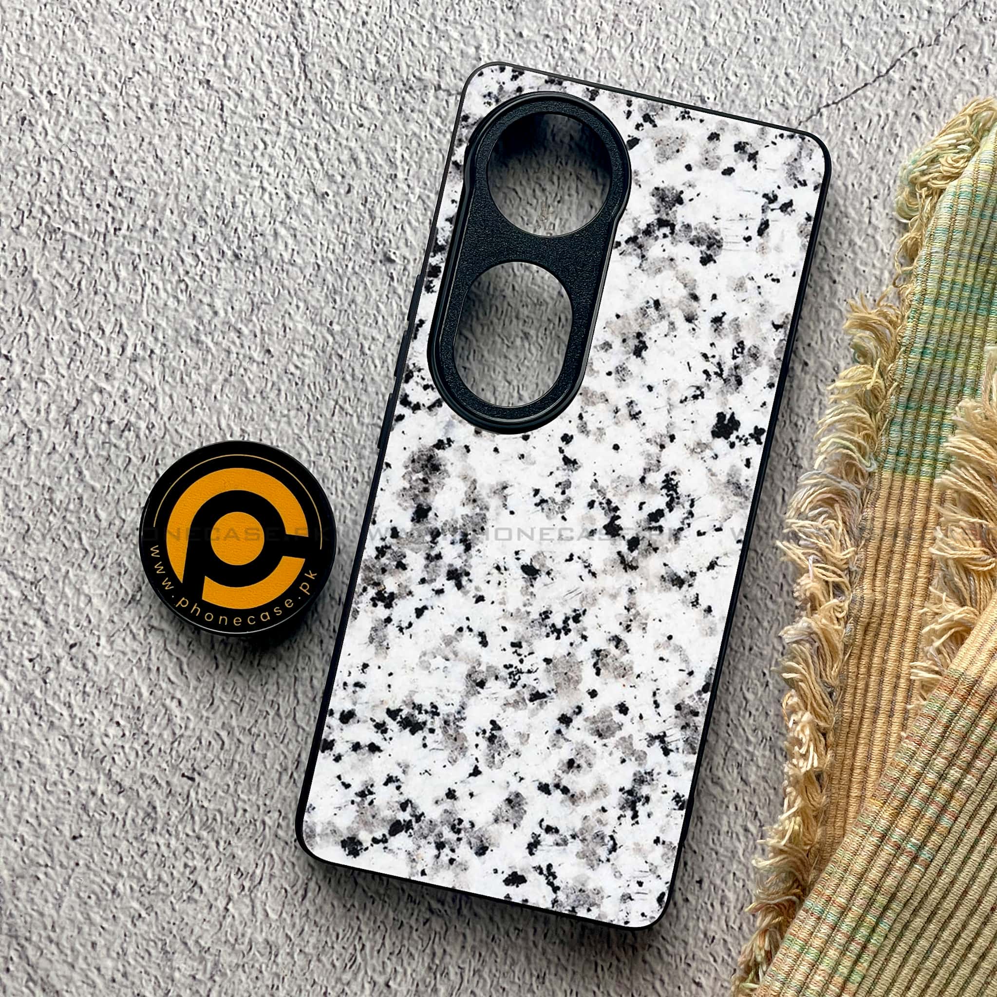 Vivo V40 Pro - White Marble series - Premium Metal Printed soft Bumper shock Proof Case