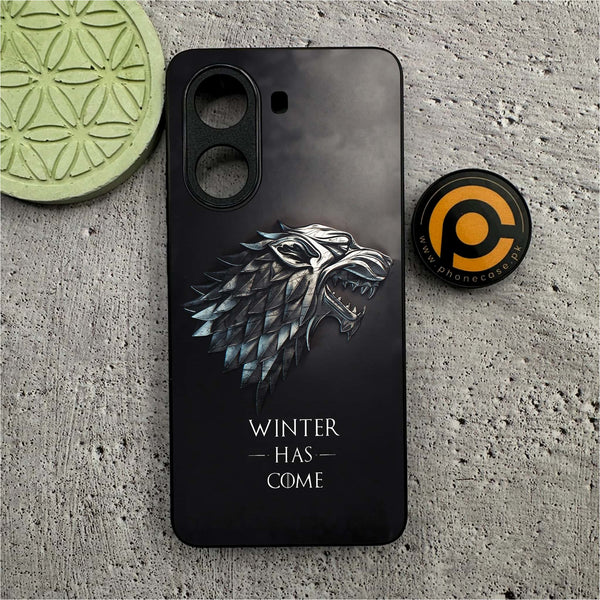 Xiaomi Poco X7 Pro 5G - Winter Has Come GOT -  Premium Printed Metal soft Bumper shock Proof Case