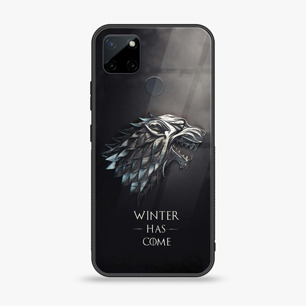 Realme C25Y - Winter Has Come GOT -  Premium Printed Metal soft Bumper shock Proof Case