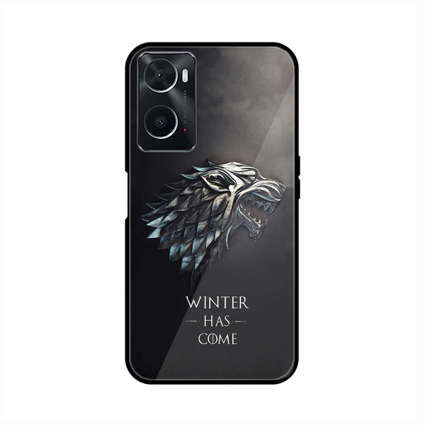 Oppo A76 - Winter Has Come GOT - Premium Printed Glass Case