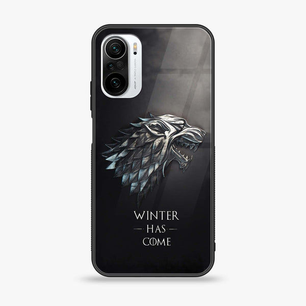 Xiaomi Poco F3 - Winter Has Come GOT -  Premium Printed Metal soft Bumper shock Proof Case