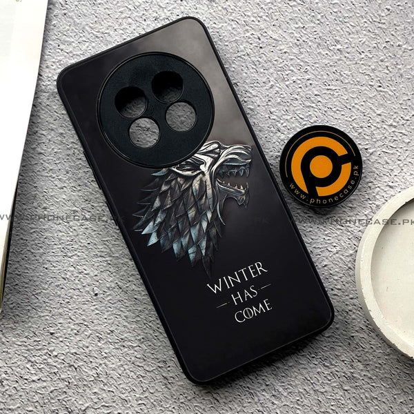 Realme 13 Pro Plus - Winter Has Come GOT - Premium Printed Metal soft Bumper shock Proof Case