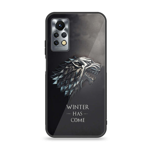 Infinix Note 11s - Winter Has Come GOT - Premium Printed Glass soft Bumper Shock Proof Case