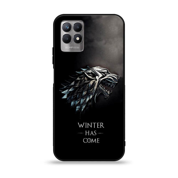 Realme Narzo 50 - Winter Has Come GOT - Premium Printed Glass soft Bumper shock Proof Case