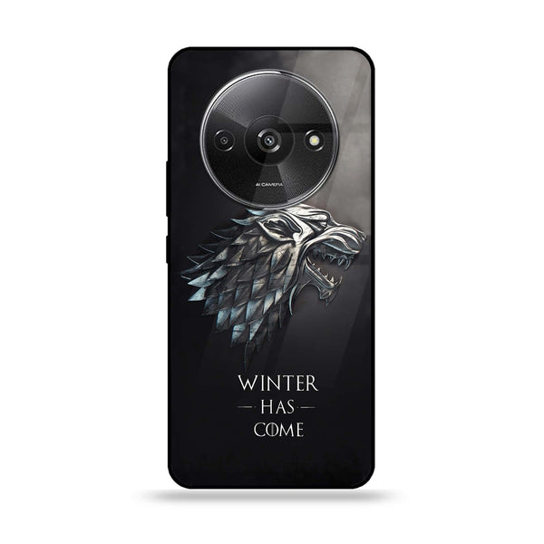 Xiaomi Redmi A3 - Winter Has Come GOT -  Premium Printed Metal soft Bumper shock Proof Case