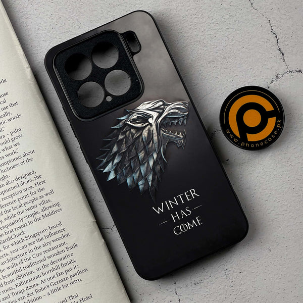 Xiaomi 15 - Winter Has Come GOT -  Premium Metal Printed soft Bumper Shock Proof Case