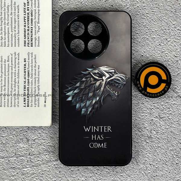 OnePlus 13R/ OnePlus Ace 5 - Winter Has Come GOT - Premium Printed Metal soft Bumper shock Proof Case CS-46851