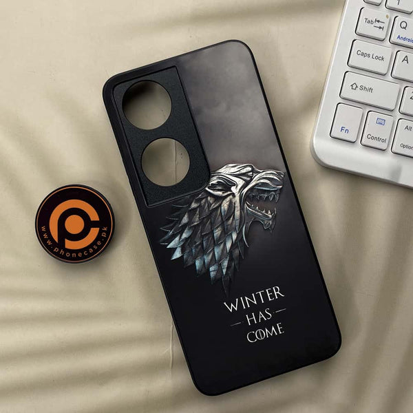 Honor x7b - Winter Has Come GOT - Premium Metal Printed soft Bumper shock Proof Case