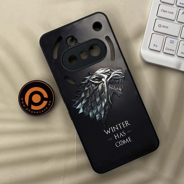 Nothing Phone 3a - Winter Has Come GOT - Premium Metal Printed soft Bumper shock Proof Case
