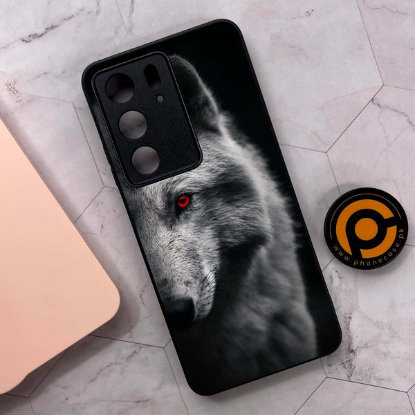 Realme C71 4G - Wolf Design 10  - Premium Metal Printed soft Bumper shock Proof Case CS-37626