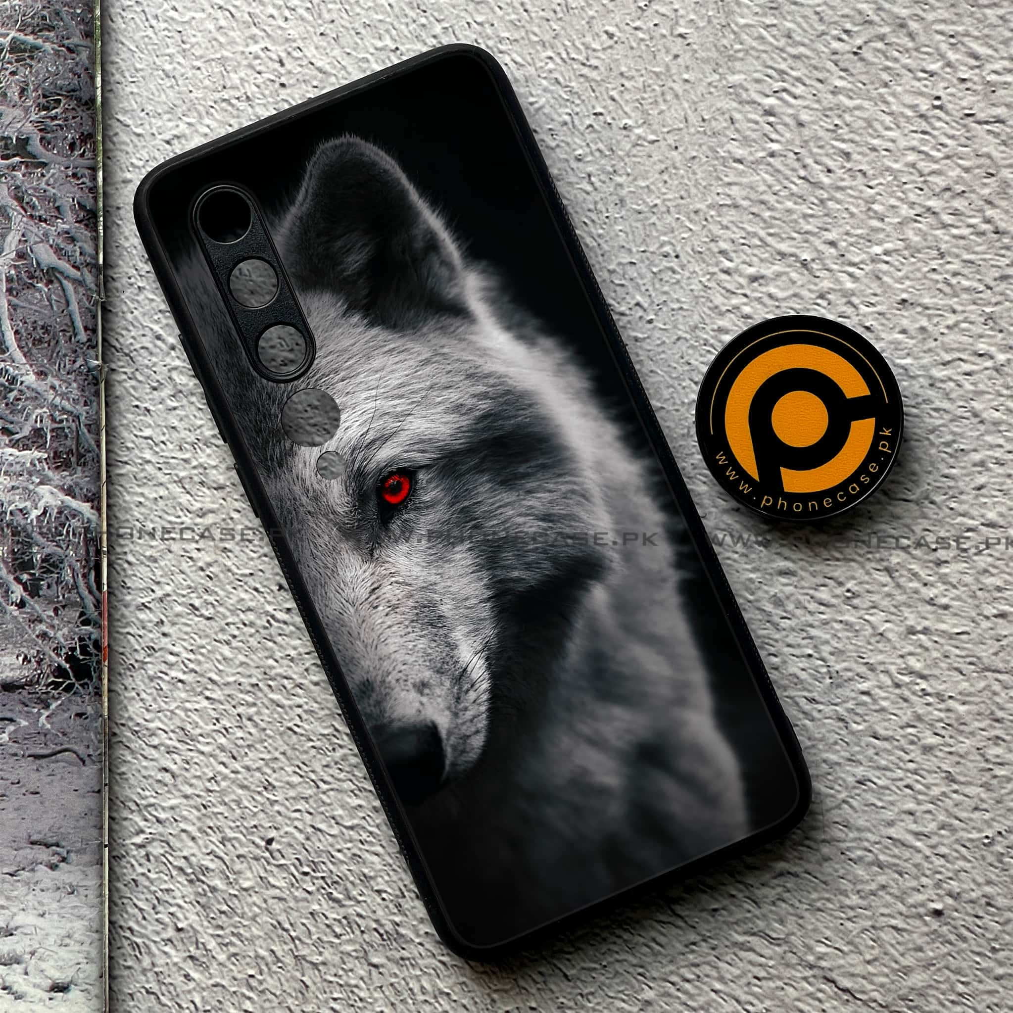 Xiaomi Mi 10 - Wolf Series - Premium Printed Glass soft Bumper shock Proof Case