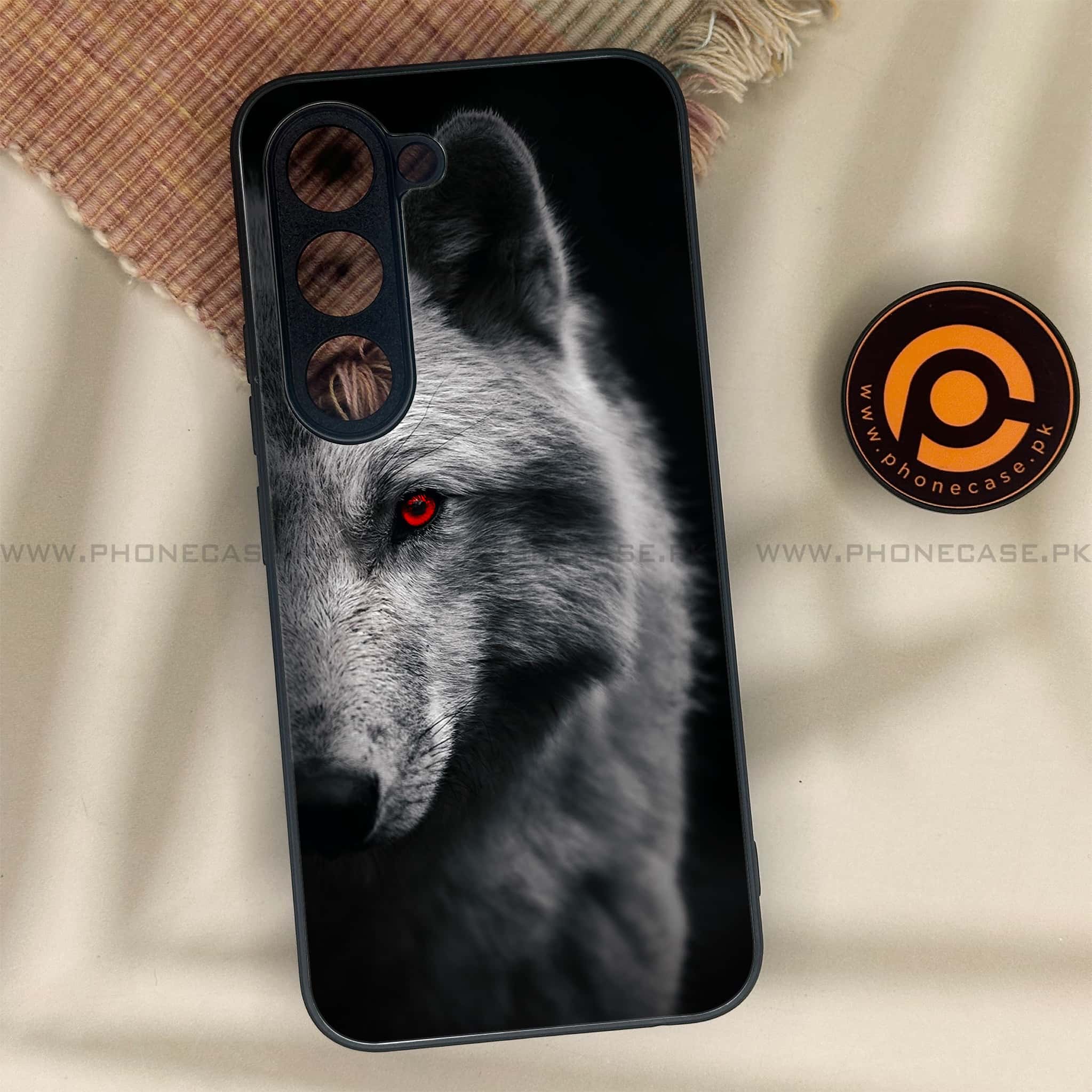 Tecno Spark 40 Pro - Wolf Series - Premium Metal Printed soft Bumper shock Proof Case