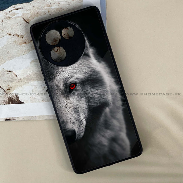 Vivo V30E - Wolf Design 10 - Premium Printed Metal soft Bumper shock Proof Case CS-22423