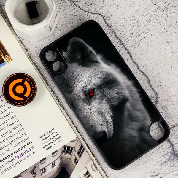 Nothing CMF Phone 1 - Wolf Series - Premium Metal Printed soft Bumper Shock Proof Case