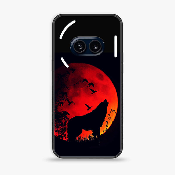 Nothing Phone (2a) - Wolf Series - Premium Metal Printed soft Bumper Shock Proof Case