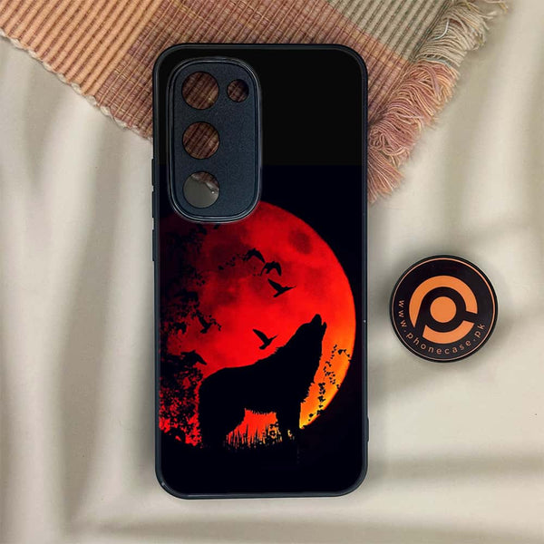 Tecno Spark 40 Pro Plus - Wolf Series - Premium Metal Printed soft Bumper shock Proof Case