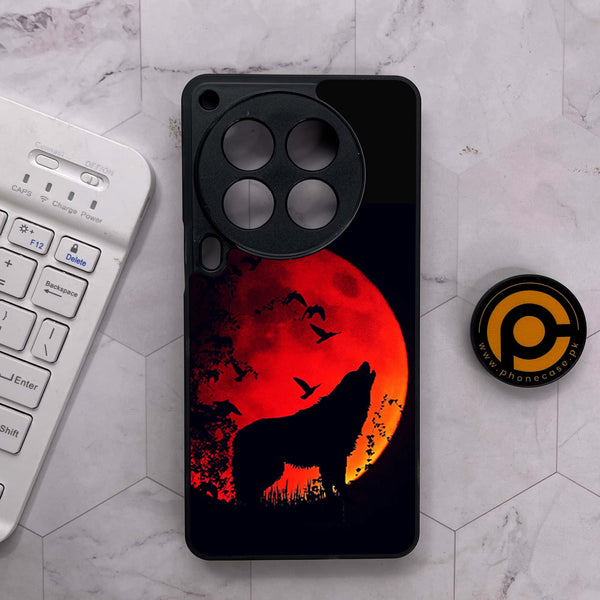 Tecno Camon 30 Premier - Wolf Series - Premium Metal Printed soft Bumper shock Proof Case