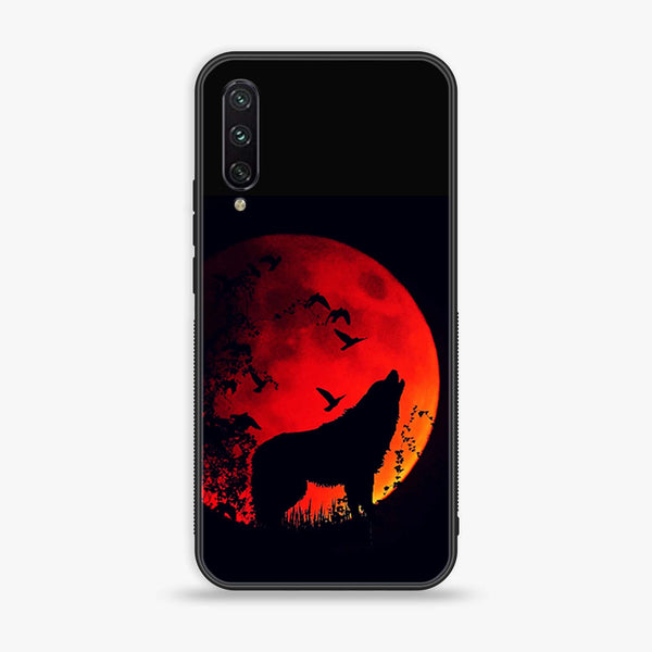 Xiaomi Mi A3 - Wolf Series - Premium Printed Glass soft Bumper shock Proof Case