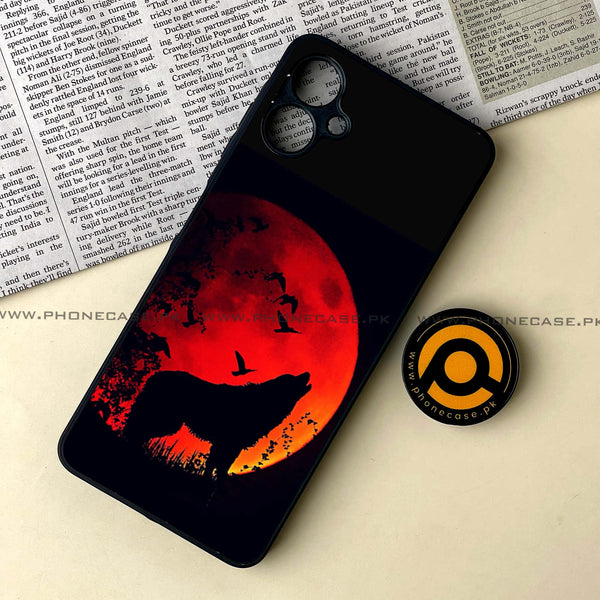 Samsung Galaxy A06  - Wolf Series - Premium Metal Printed soft Bumper shock Proof Case