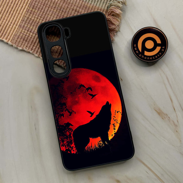 Vivo Y400 - Wolf Series - Premium Metal Printed soft Bumper shock Proof Case
