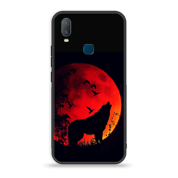 VIVO Y11 - Wolf Series - Premium Printed Glass soft Bumper shock Proof Case