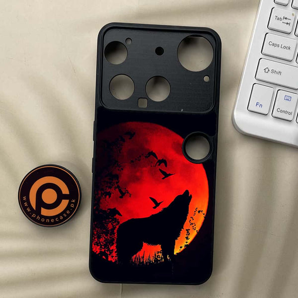 Nothing Phone 3 - Wolf Series - Premium Metal  Printed soft Bumper shock Proof Case