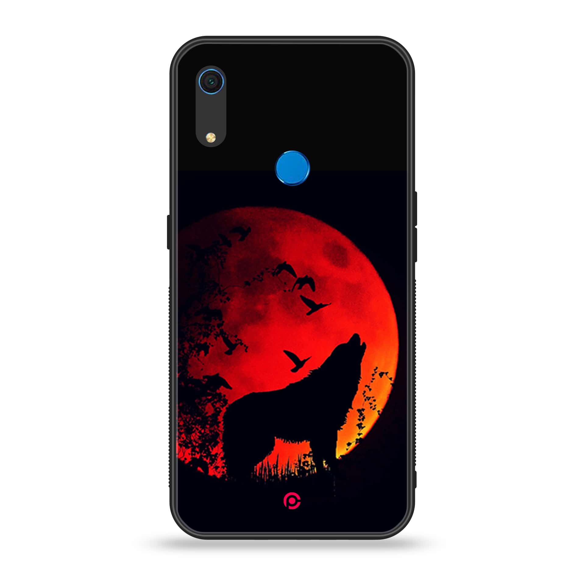 Huawei Y6s - Wolf Series - Premium Printed Metal soft Bumper shock Proof Case