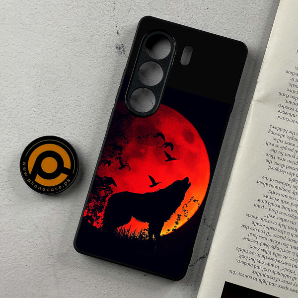 Tecno Camon 40 - Wolf Series - Premium Metal Printed Soft Bumper Shockproof Case