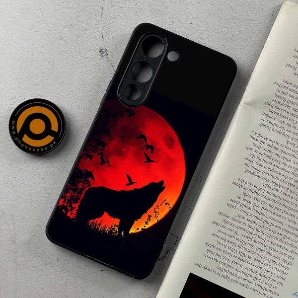 Vivo Y04 - Wolf Series - Premium Metal Printed Soft Bumper Shockproof Case