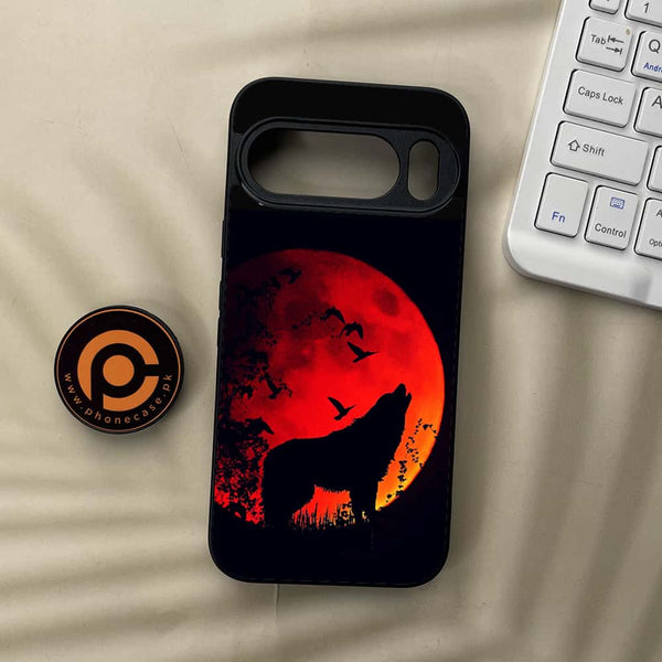 Google Pixel 10 Pro  - Wolf Series - Premium Metal Printed soft Bumper Shock Proof Case