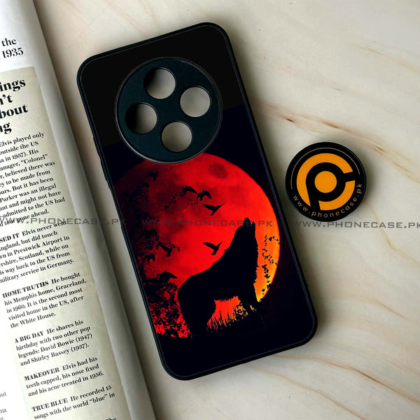 Oppo F27 Pro - Wolf Series - Premium Metal Printed soft Bumper Shock Proof Case