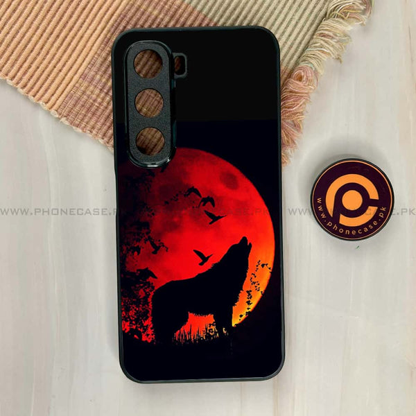 Infinix Hot 60i - Wolf Series - Premium Metal Printed soft Bumper shock Proof Case
