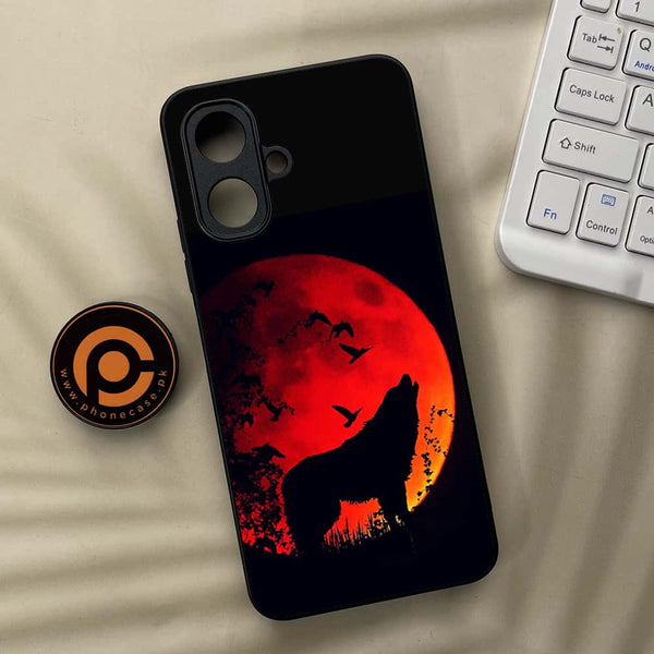 Tecno Spark Go 2 - Wolf Series - Premium Metal Printed soft Bumper Shock Proof Case