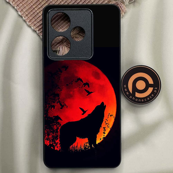 Realme GT 7T - Wolf Series - Premium Metal Printed soft Bumper shock Proof Case