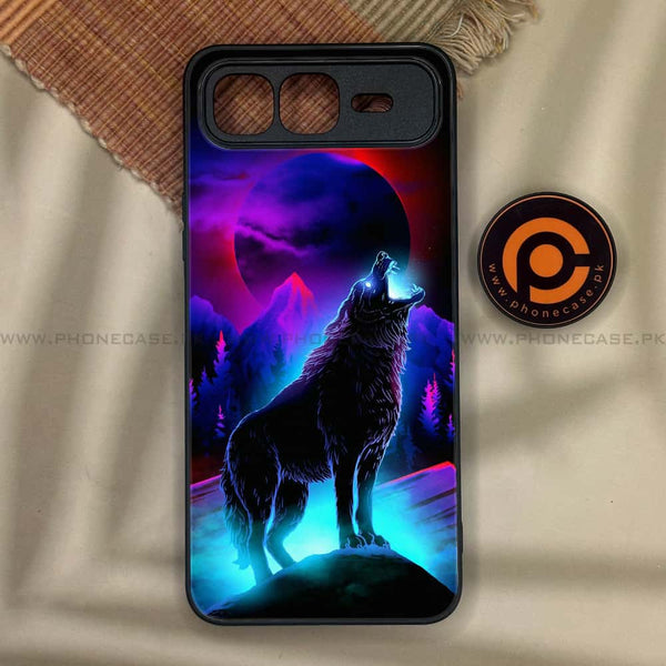 Infinix Smart 10 Plus - Wolf Design 2- Premium Metal Printed soft Bumper shock Proof Case CS-47843
