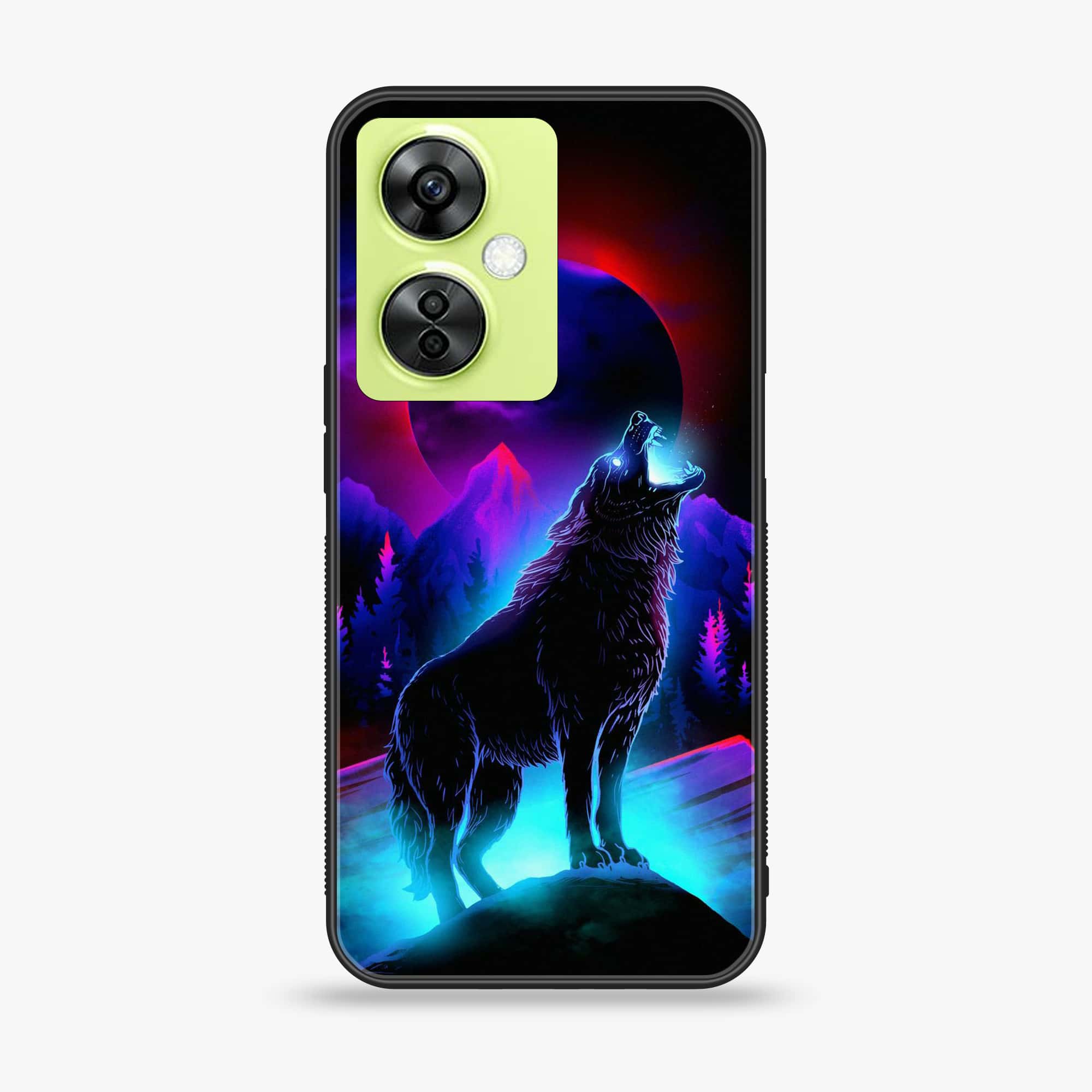 OnePlus Nord CE 3 Lite - Wolf Series - Premium Printed soft Bumper shock Proof Case