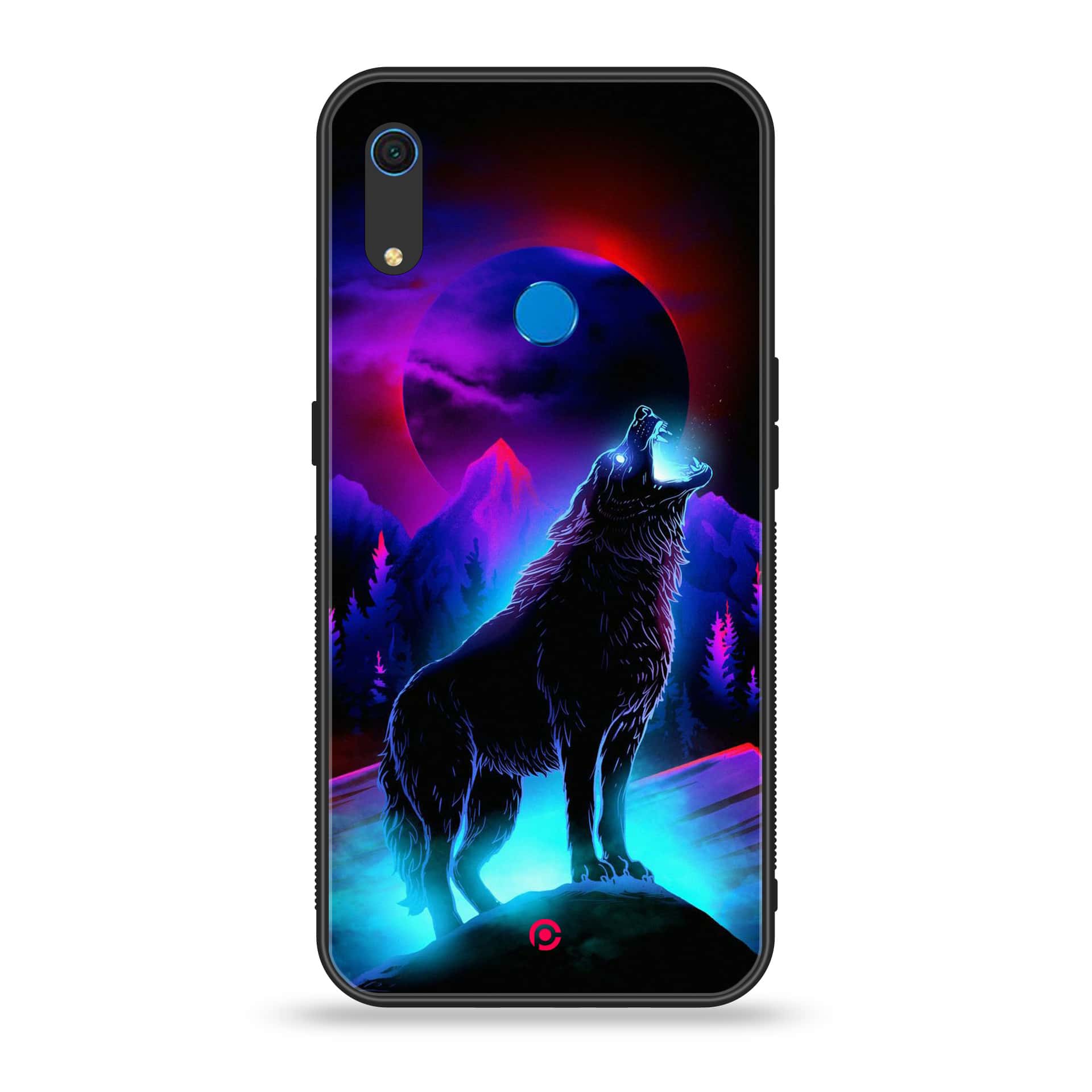 Huawei Y6s - Wolf Series - Premium Printed Metal soft Bumper shock Proof Case