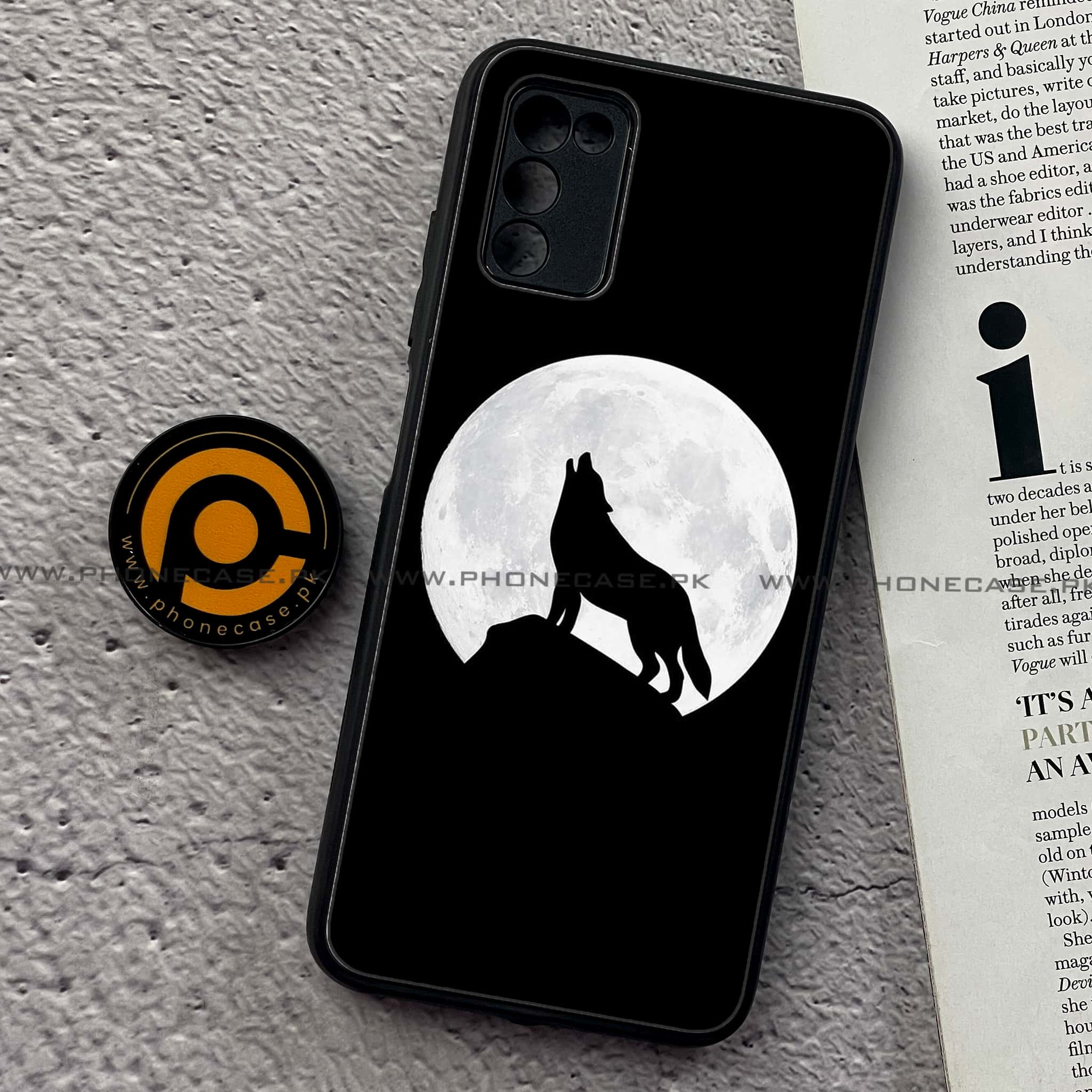 Samsung Galaxy A02s - Wolf Series - Premium Printed Metal soft Bumper shock Proof Case
